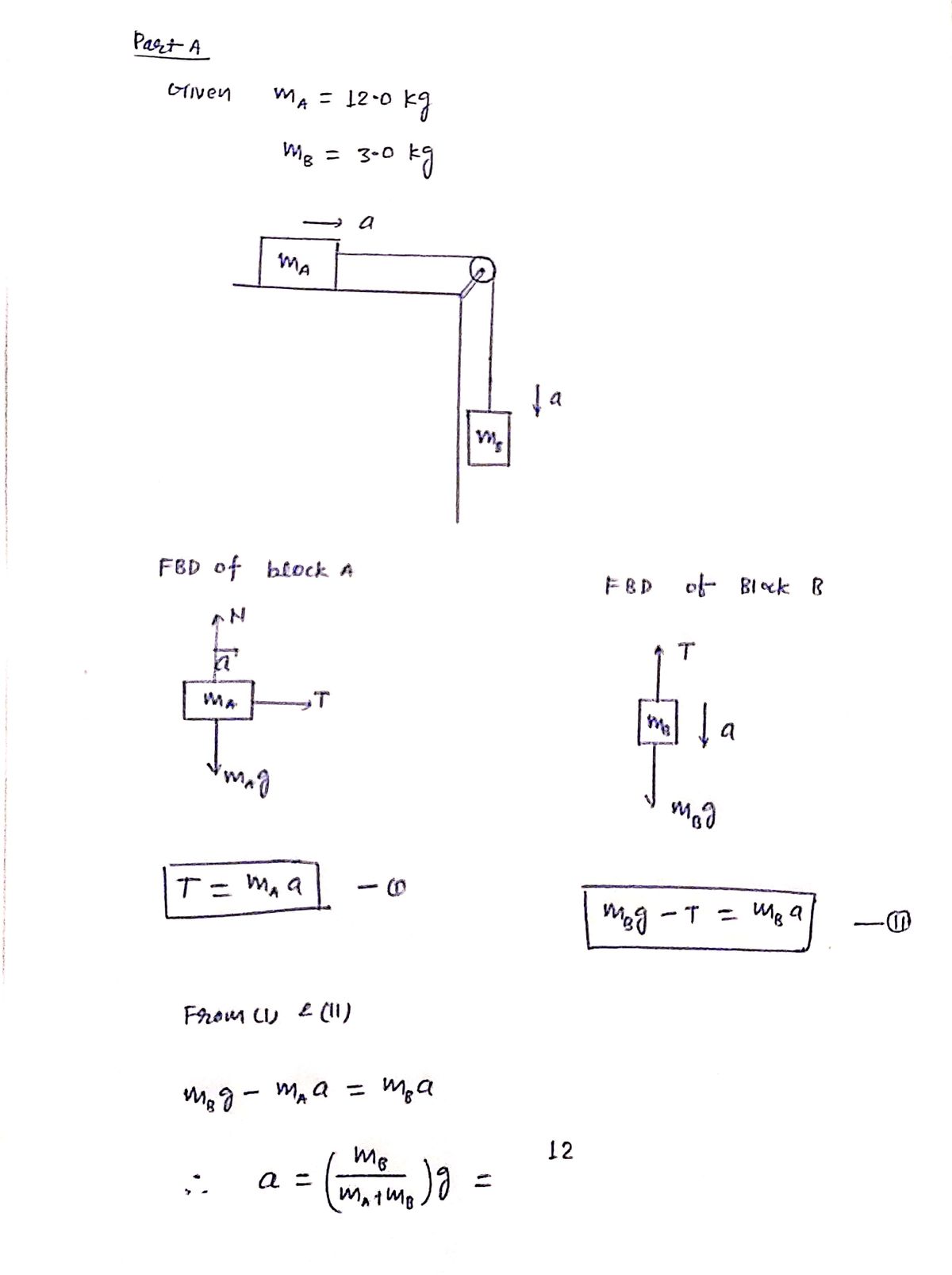 Physics homework question answer, step 1, image 1