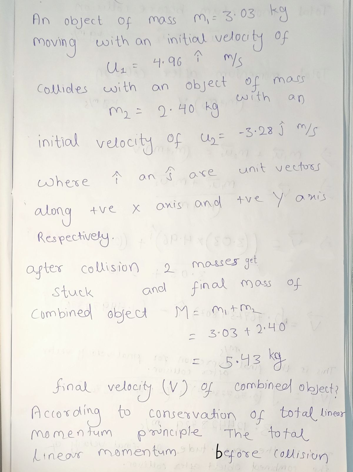 Physics homework question answer, step 1, image 1