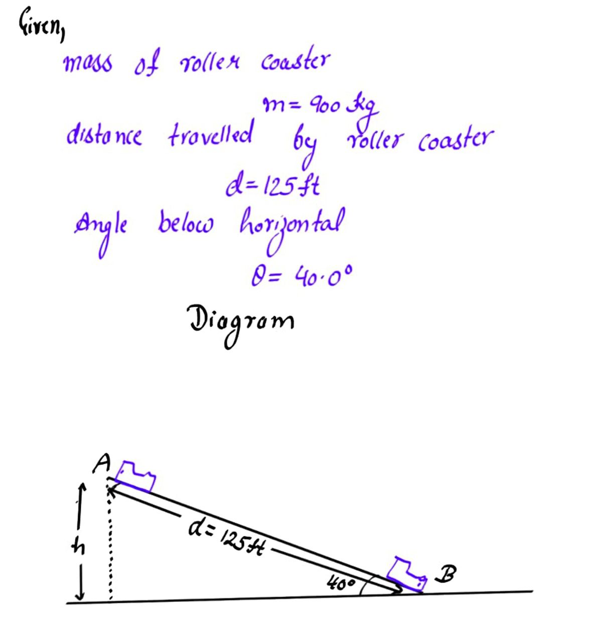 Physics homework question answer, step 1, image 1