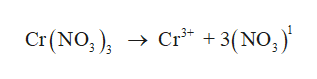 Answered: In a 9M solution of Chromium (III)… | bartleby