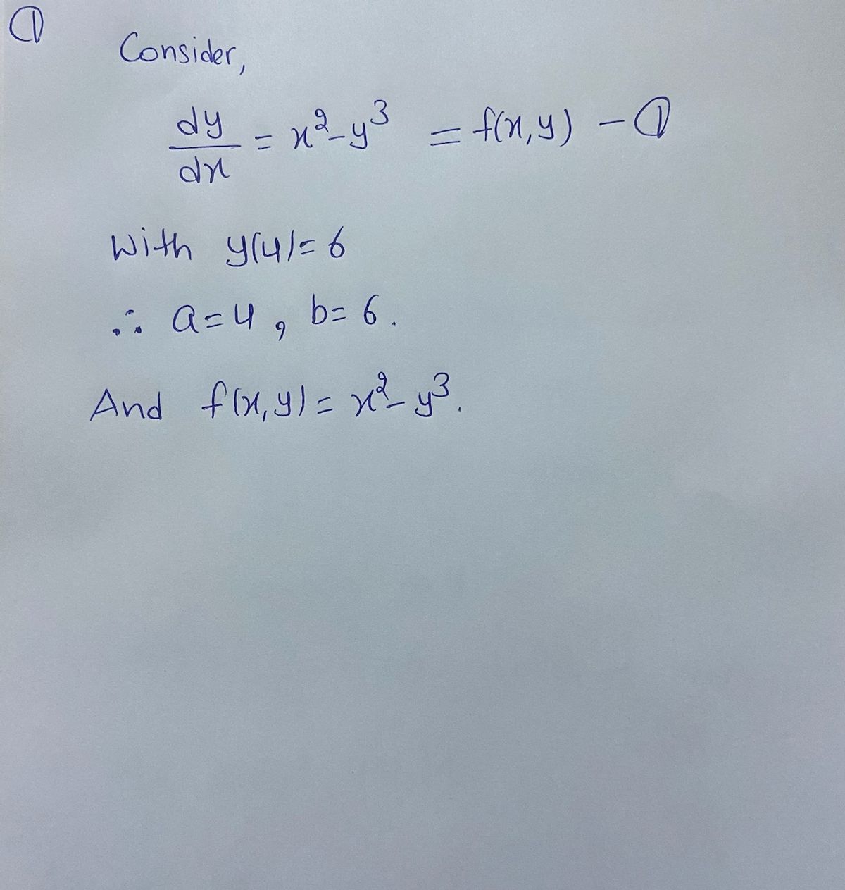 Advanced Math homework question answer, step 1, image 1