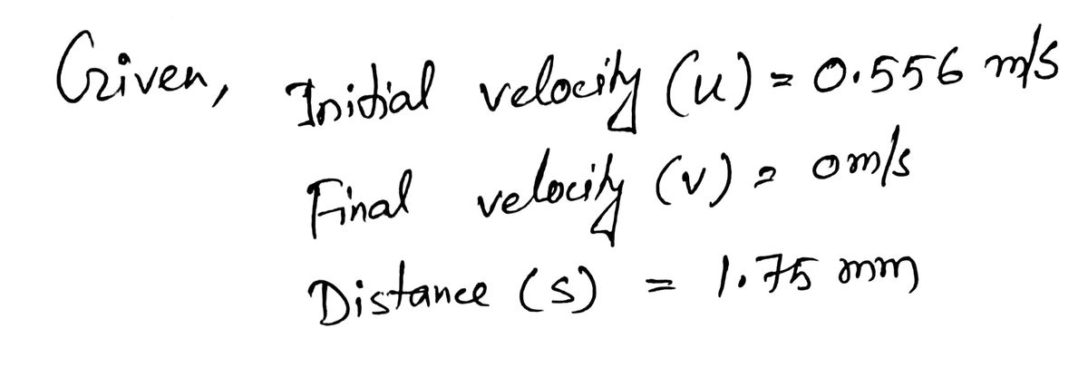 Physics homework question answer, step 1, image 1