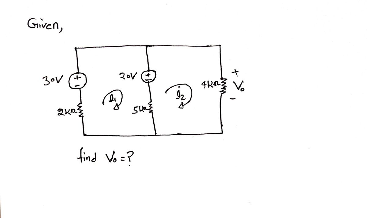 Electrical Engineering homework question answer, step 1, image 1