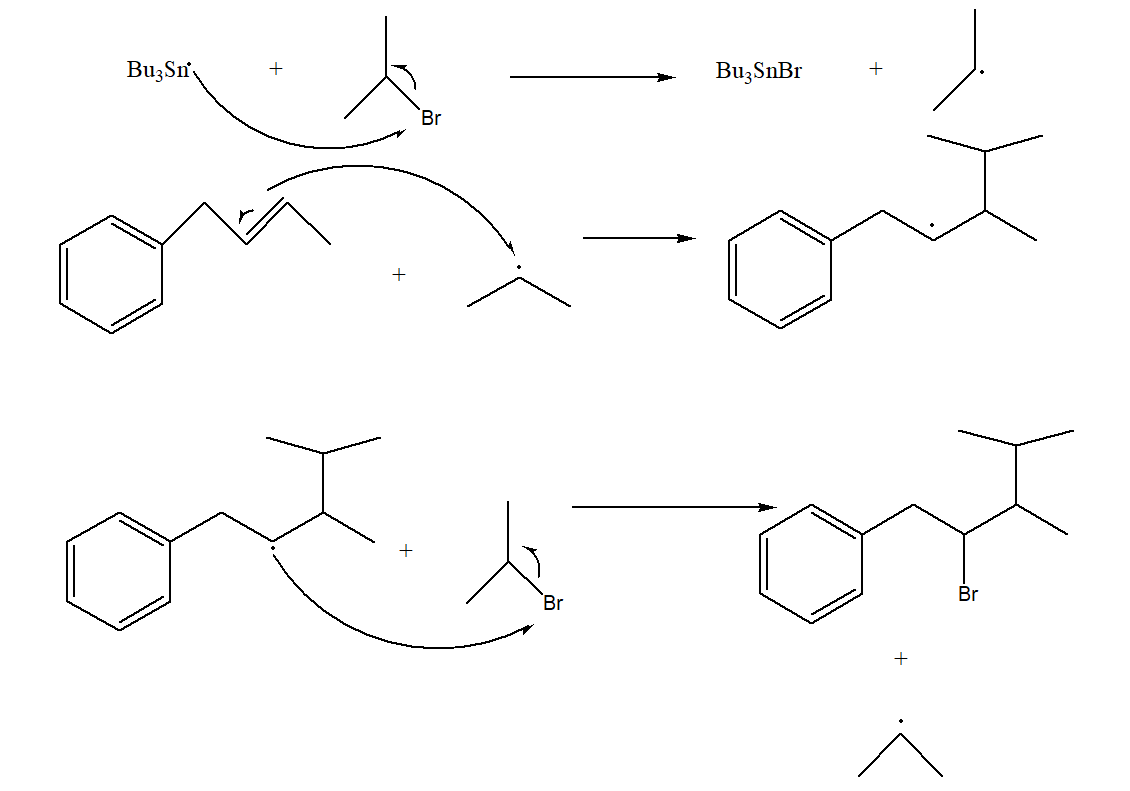 Answered: 5- Show Radical Chain Process For The… 