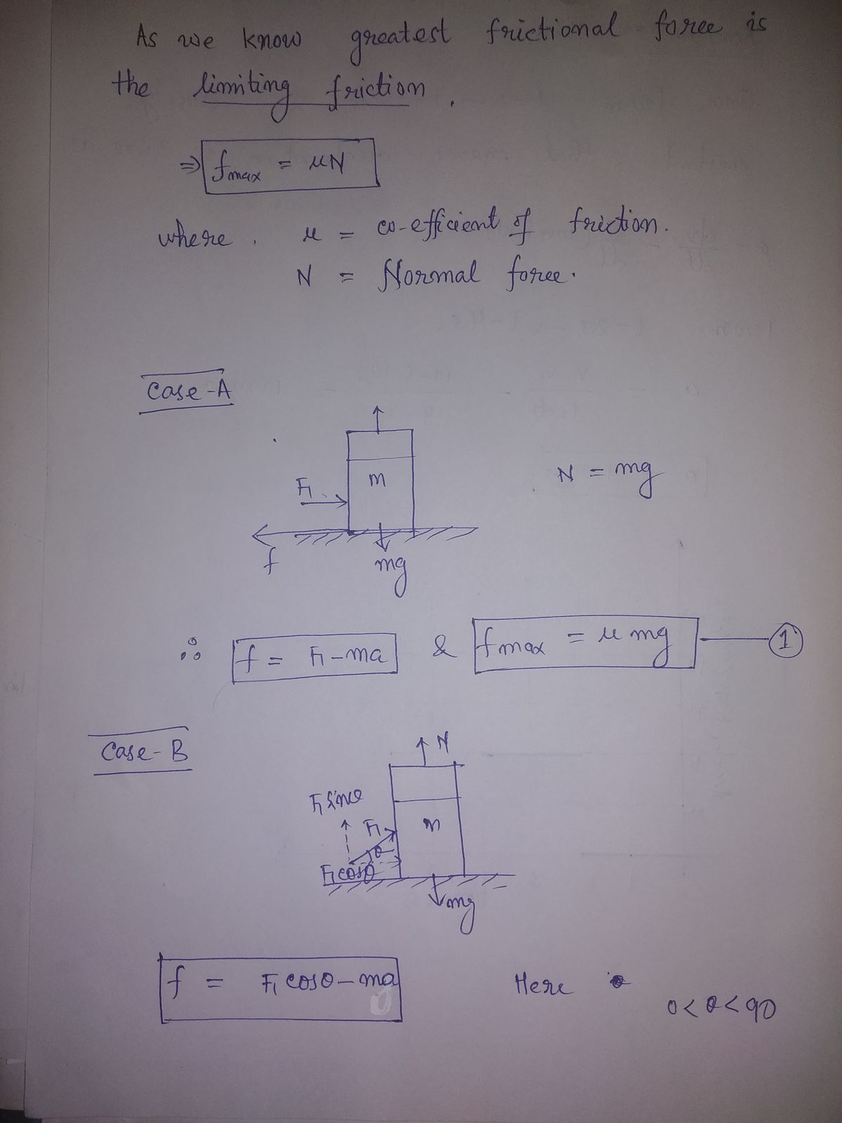 Physics homework question answer, step 1, image 1