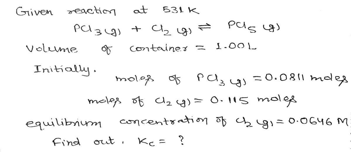 Chemistry homework question answer, step 1, image 1