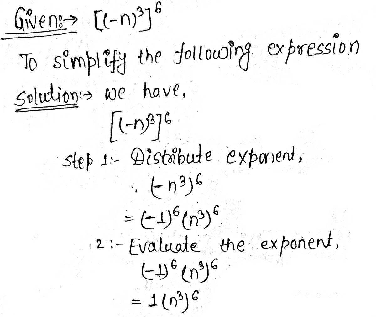 Algebra homework question answer, step 1, image 1