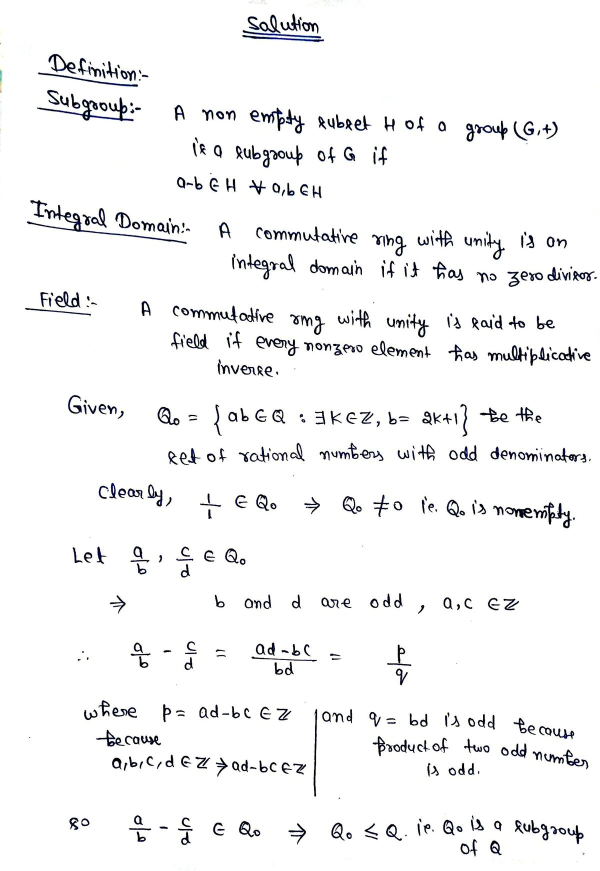 Advanced Math homework question answer, step 1, image 1