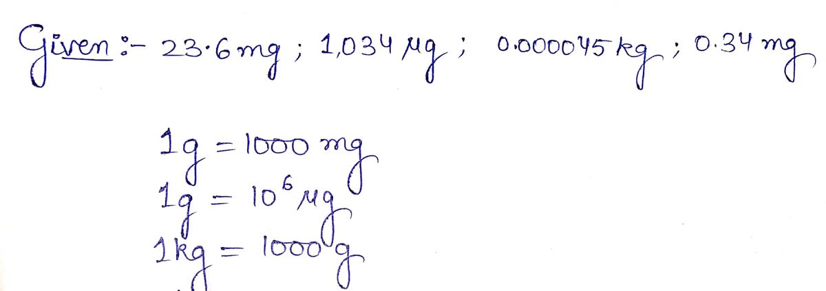 Chemistry homework question answer, step 1, image 1