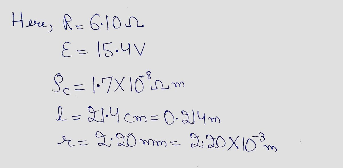 Physics homework question answer, step 1, image 1