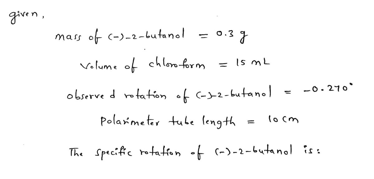 Chemistry homework question answer, step 1, image 1