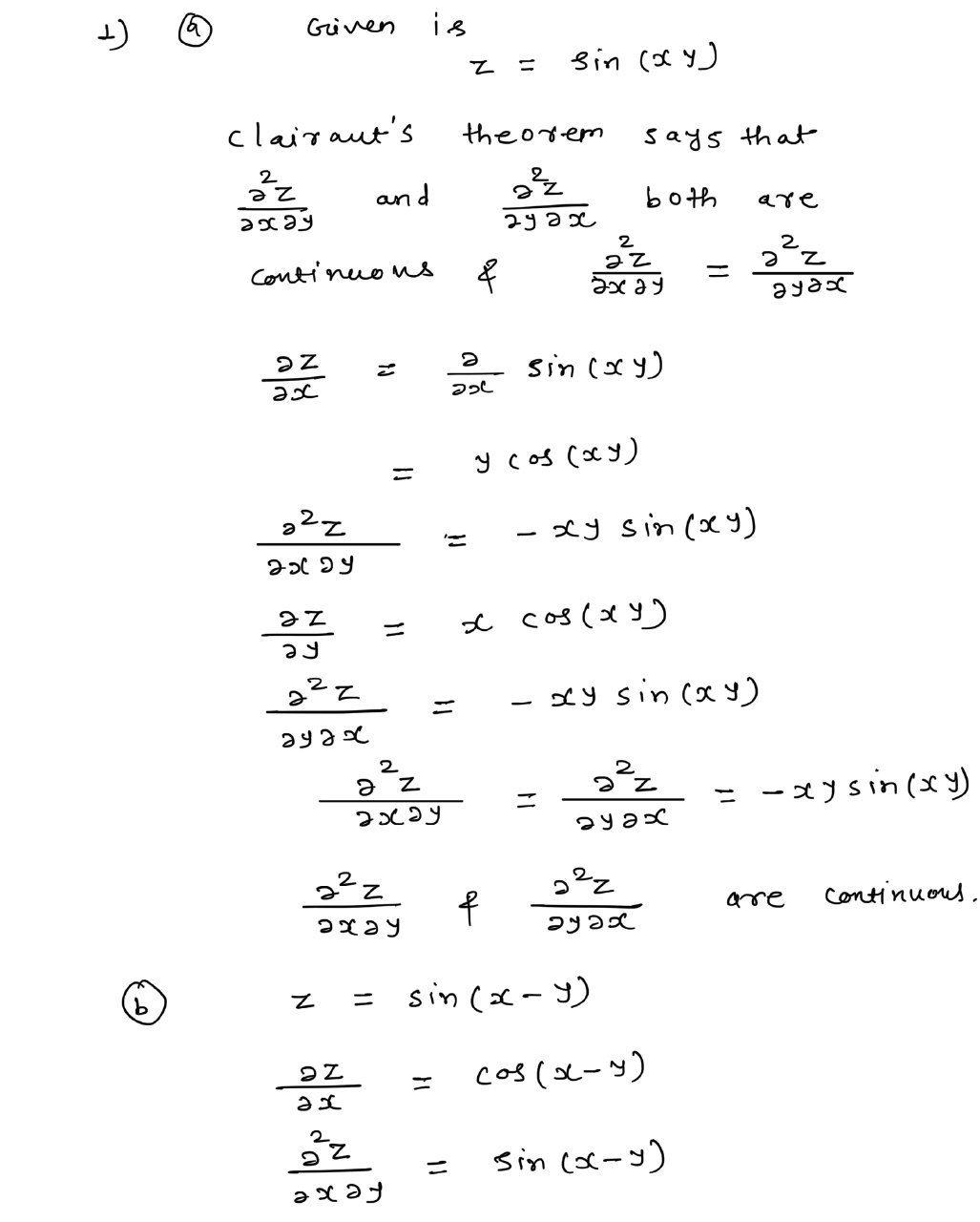 Calculus homework question answer, step 1, image 1