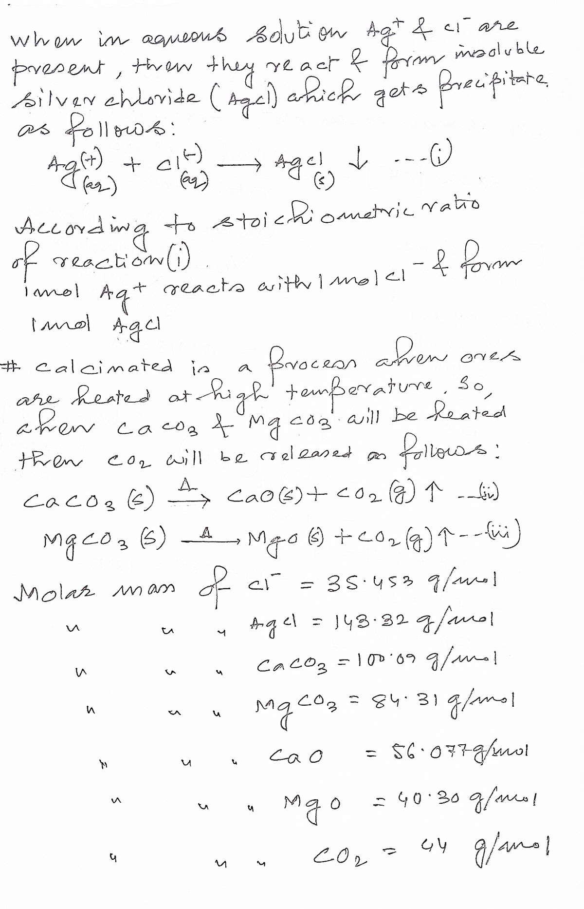 Chemistry homework question answer, step 1, image 1