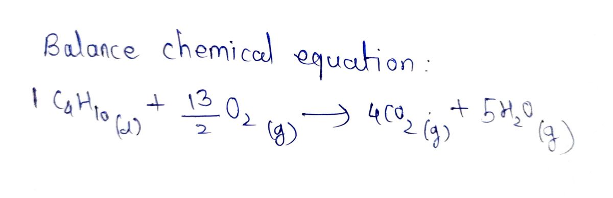 Chemistry homework question answer, step 1, image 1