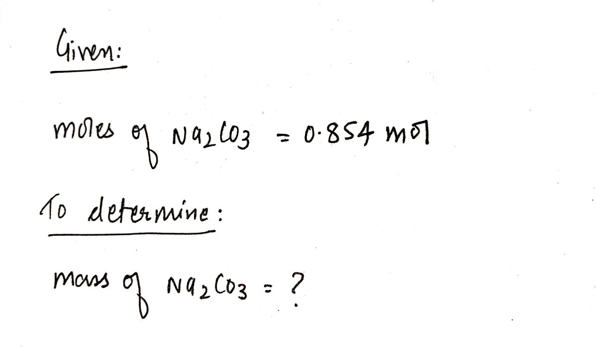 Chemistry homework question answer, step 1, image 1