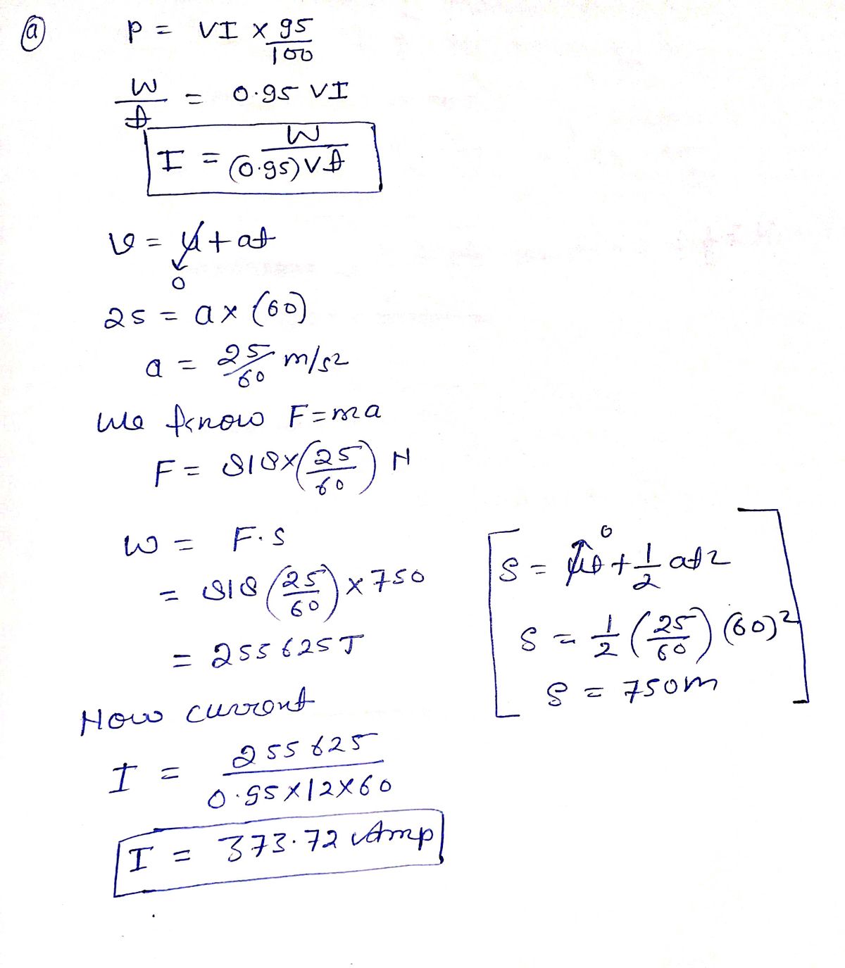 Physics homework question answer, step 1, image 1