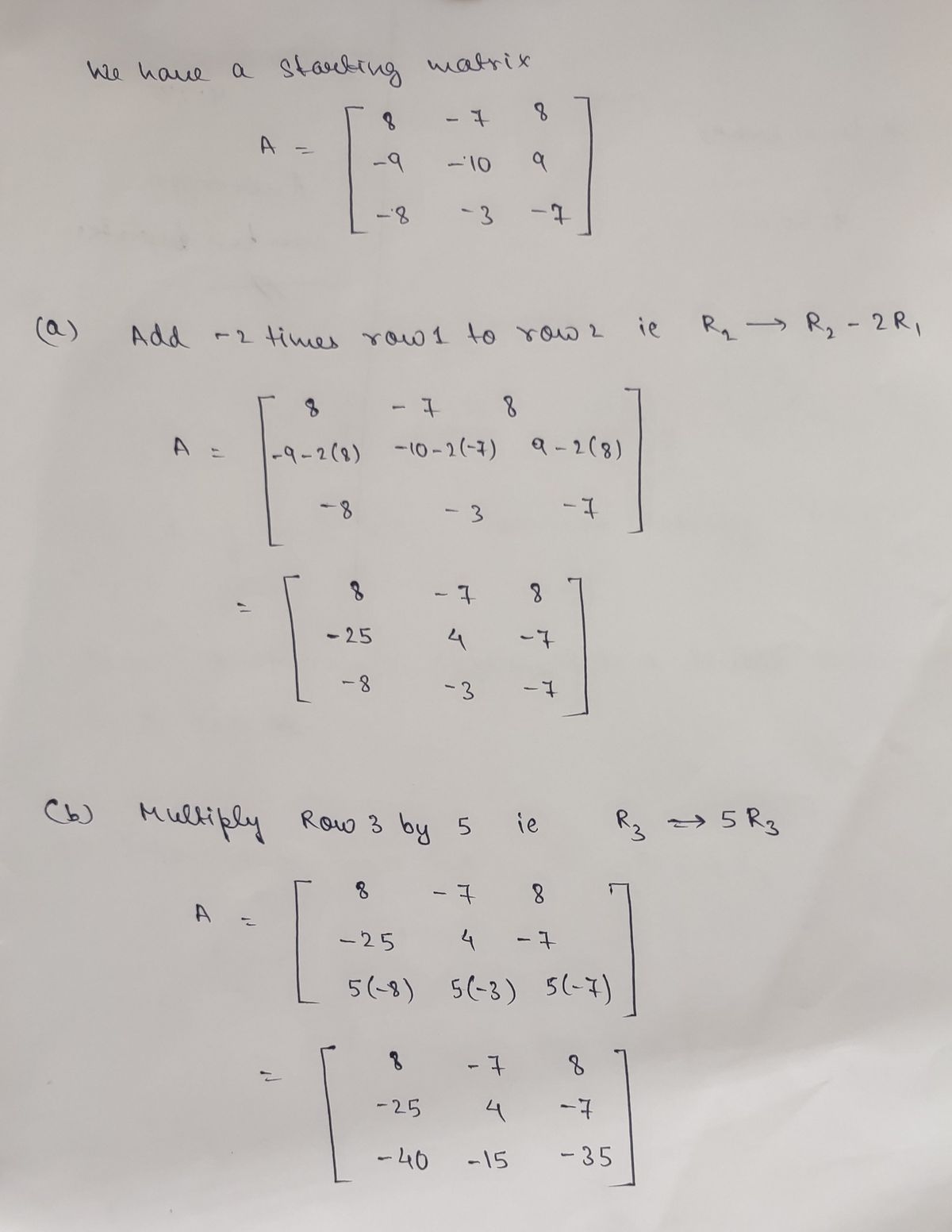 Algebra homework question answer, step 1, image 1