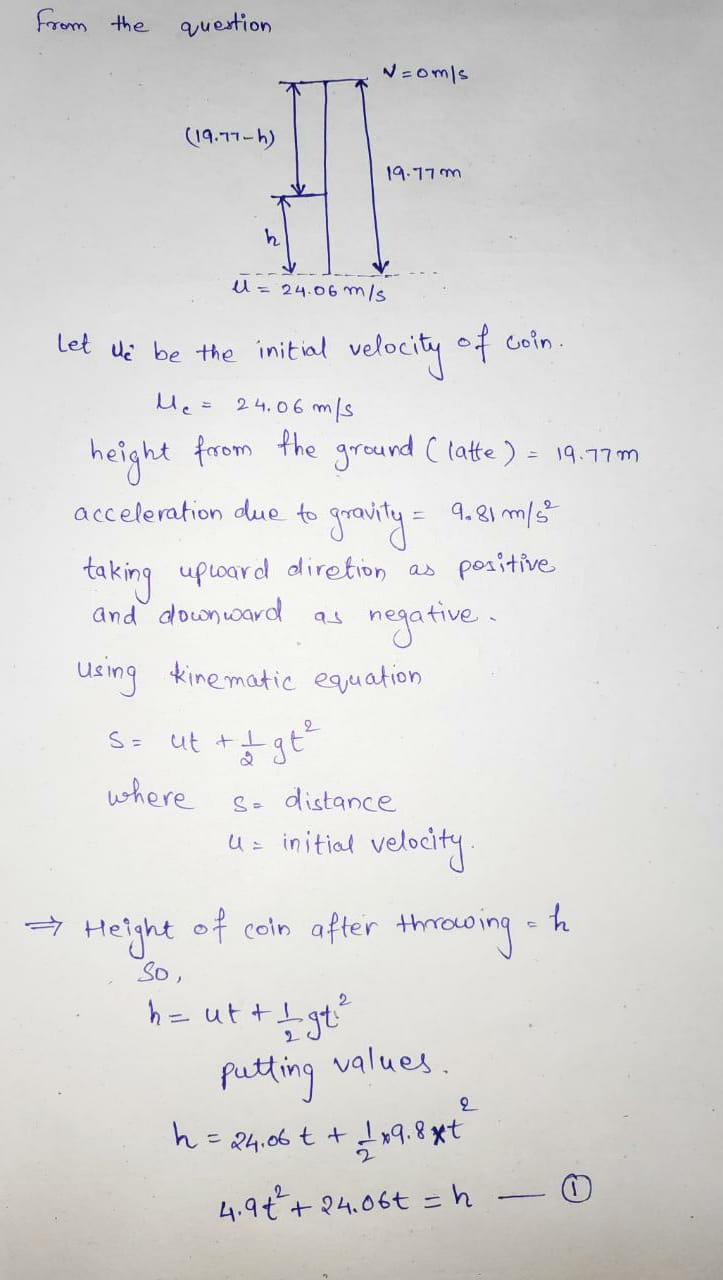 Physics homework question answer, step 1, image 1