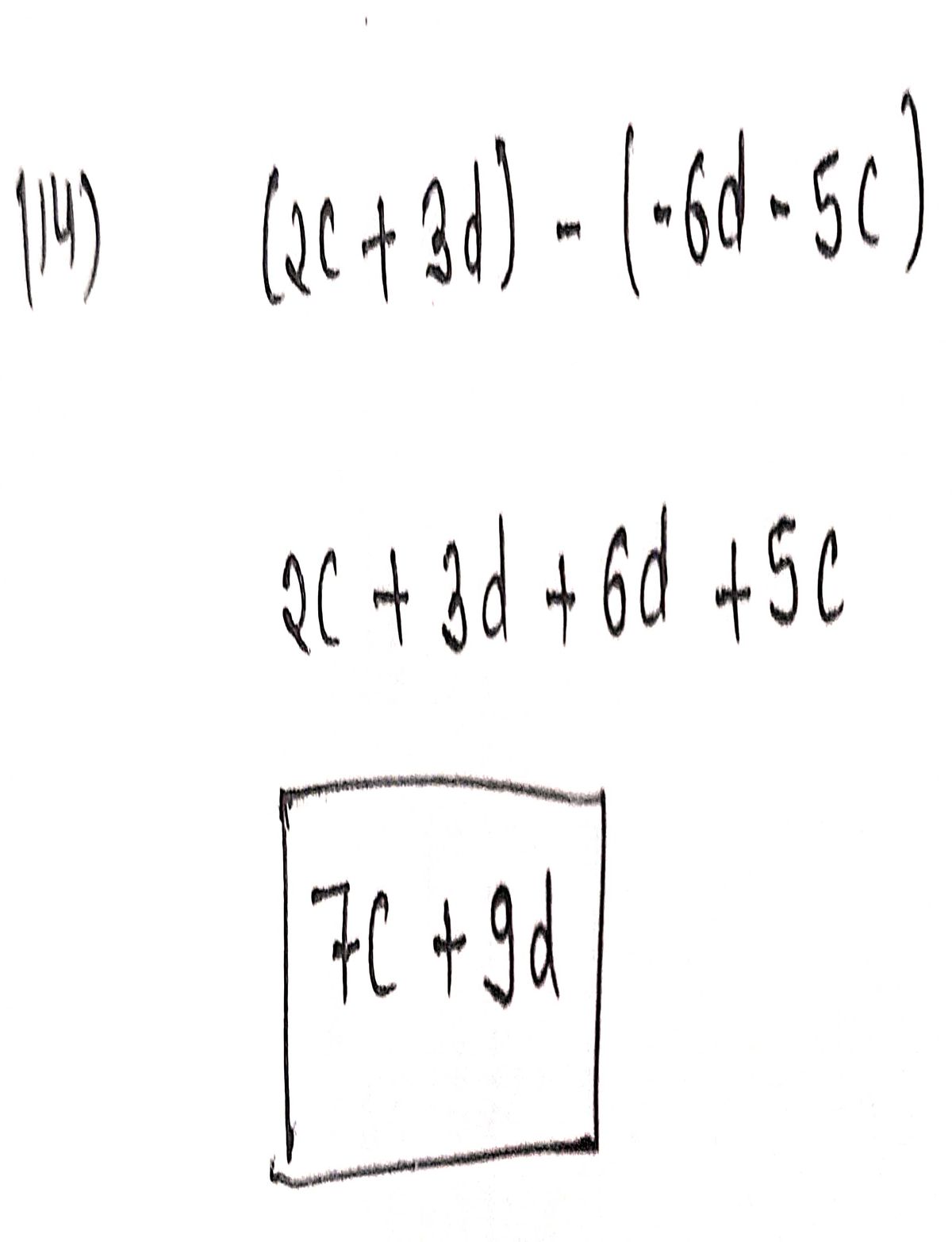 Algebra homework question answer, step 1, image 1