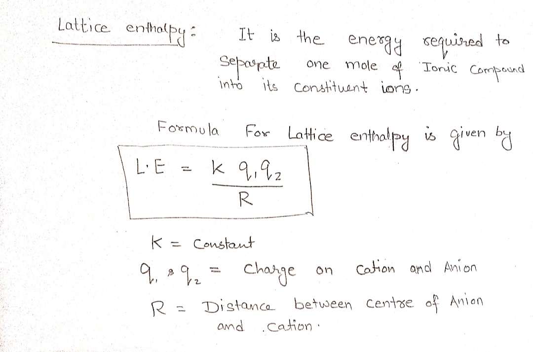 Chemistry homework question answer, step 1, image 1