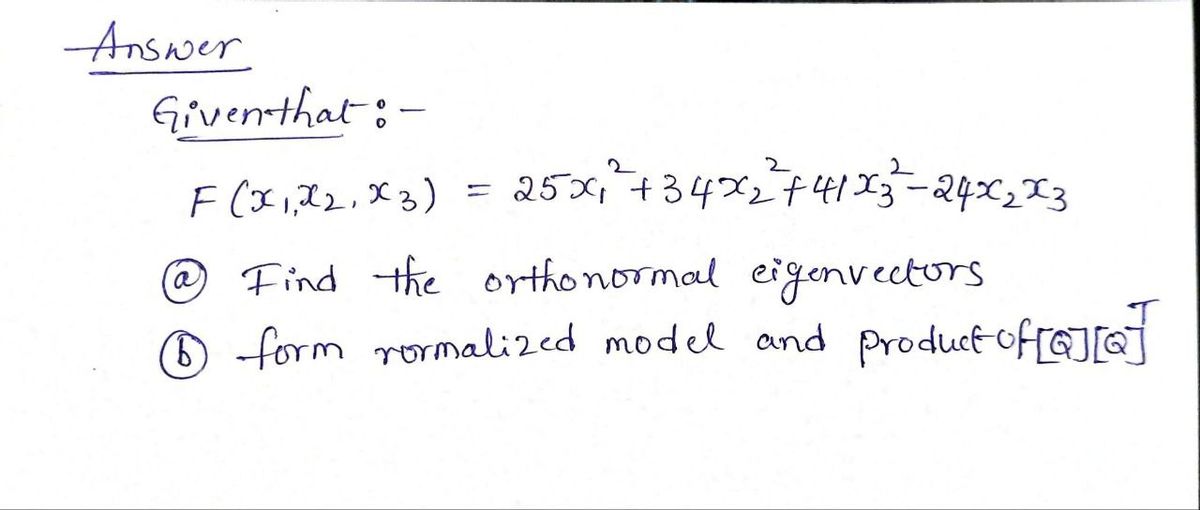 Advanced Math homework question answer, step 1, image 1