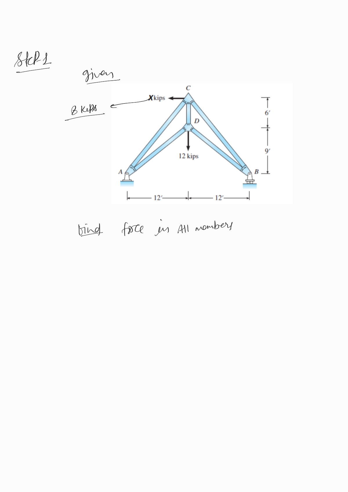 Civil Engineering homework question answer, step 1, image 1