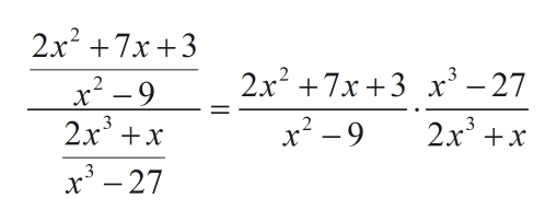 Answered 2x2+7x+3/x29 divided by 2x3+x/x327 bartleby