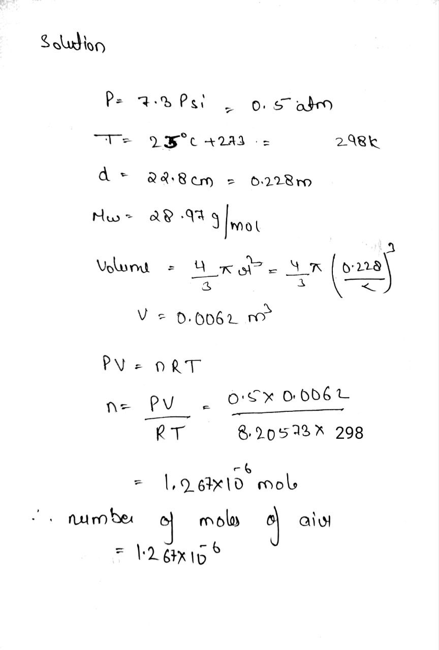 Chemical Engineering homework question answer, step 1, image 1