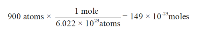 Answered Calculate The Mass Of 900 Atoms Of Bartle