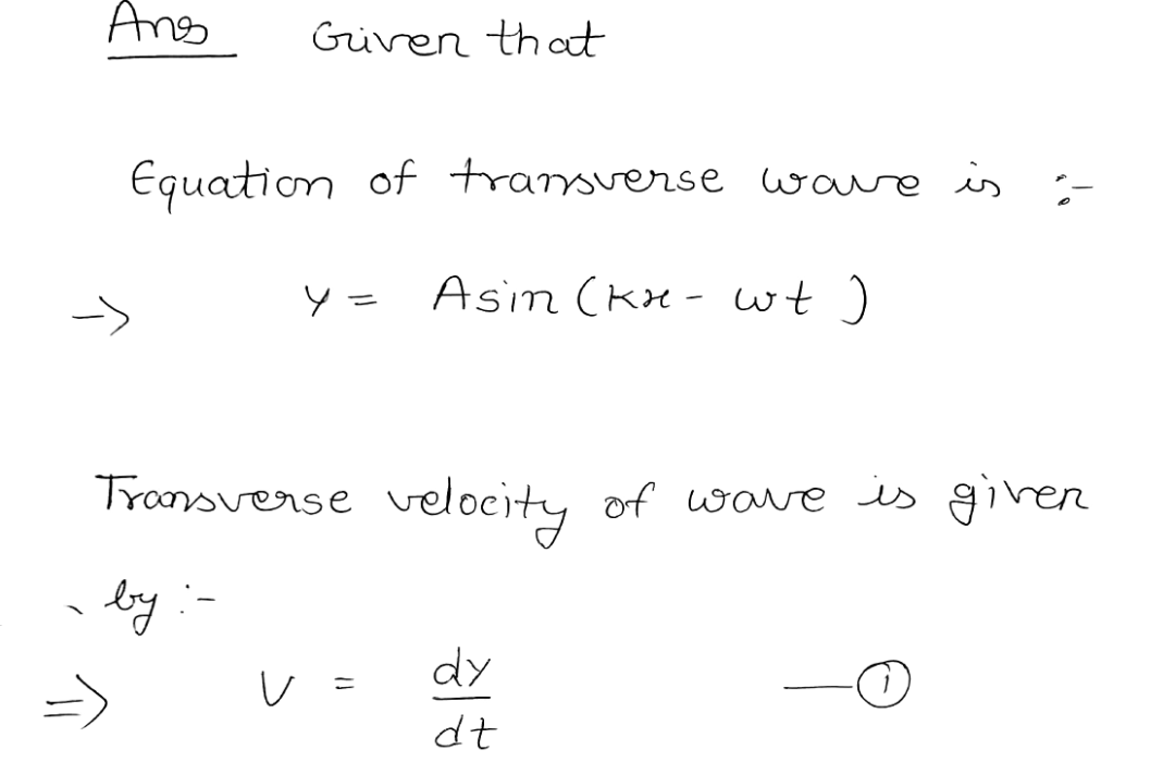 Advanced Physics homework question answer, step 1, image 1