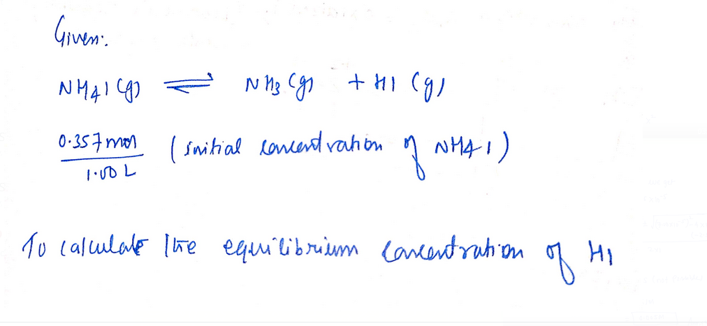 Chemistry homework question answer, step 1, image 1