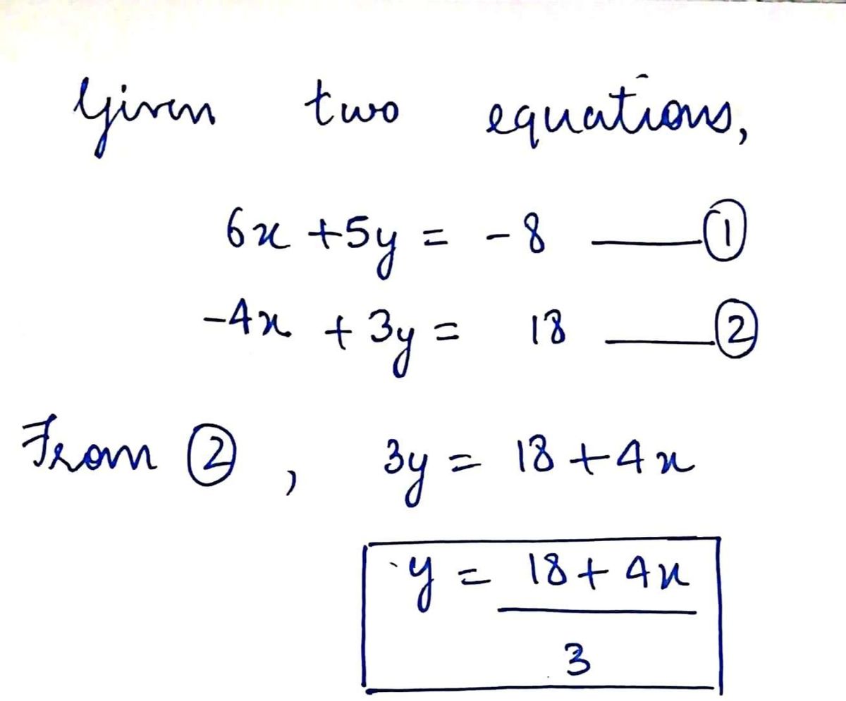 system of equations linear algebra examples