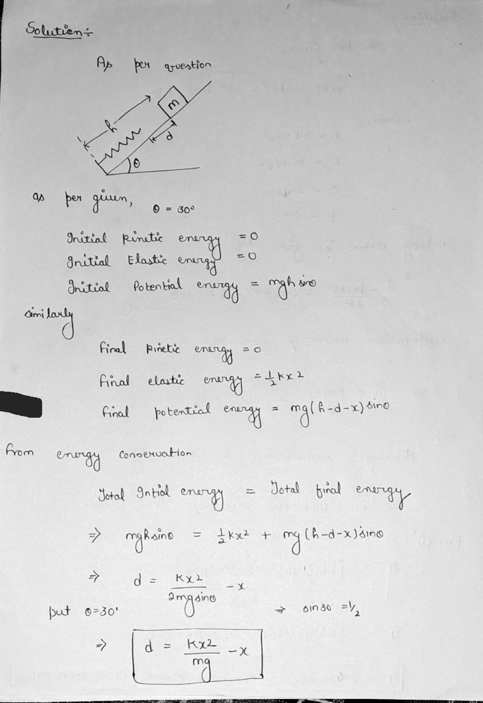 Physics homework question answer, step 1, image 1