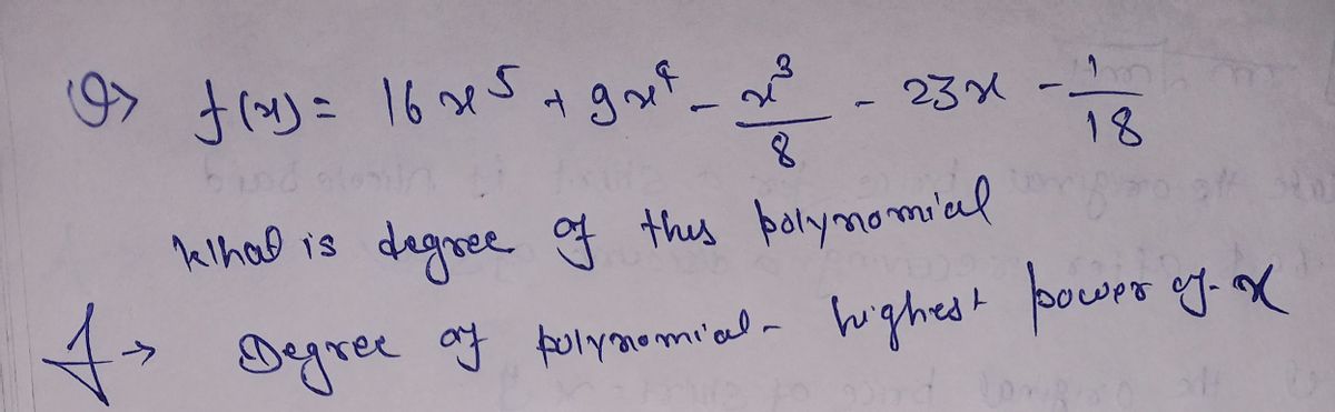 Algebra homework question answer, step 1, image 1