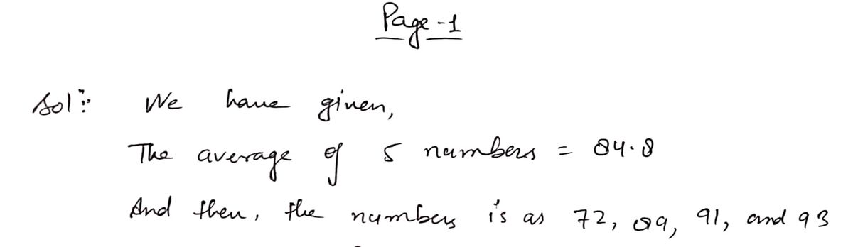 Statistics homework question answer, step 1, image 1