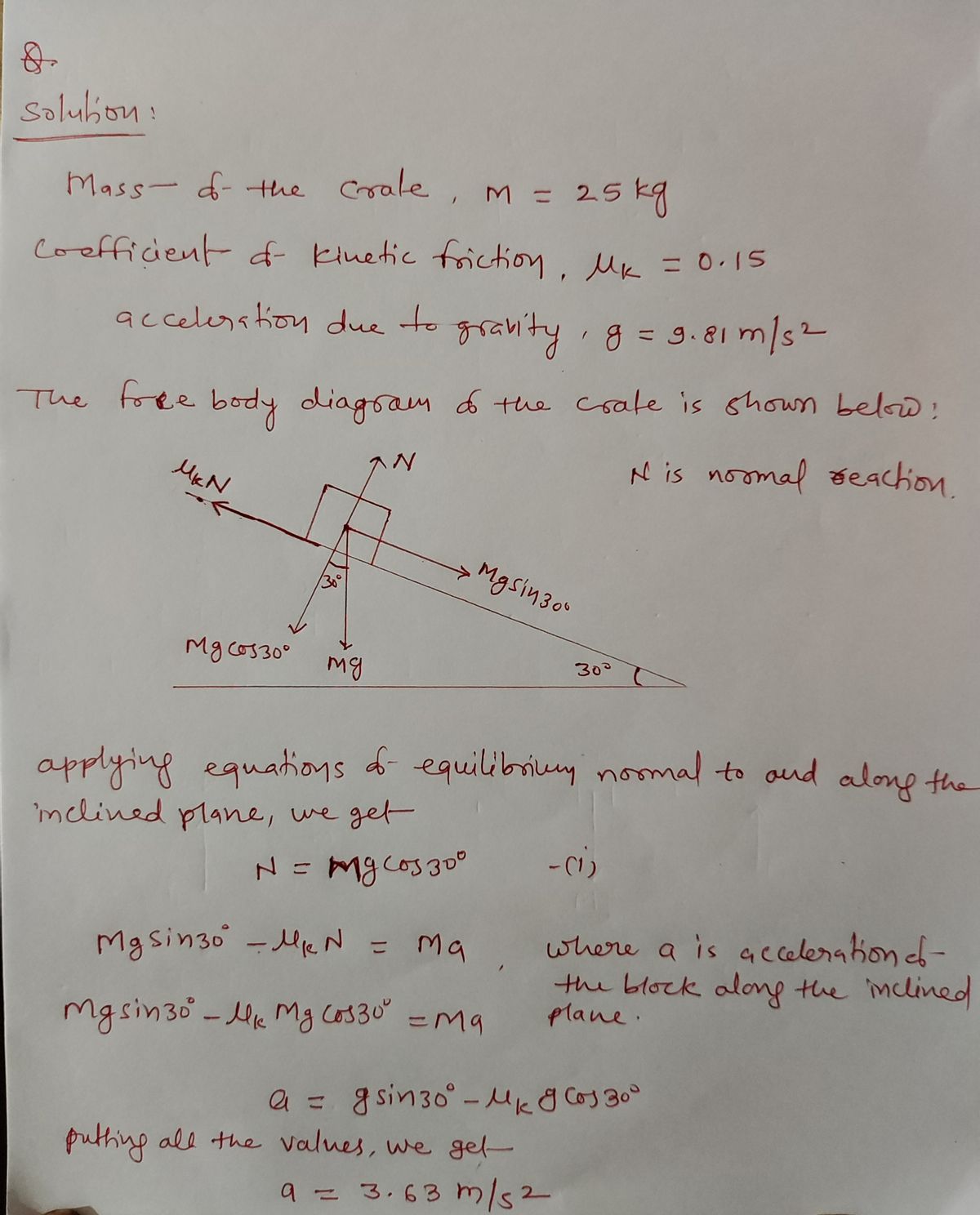 Mechanical Engineering homework question answer, step 1, image 1