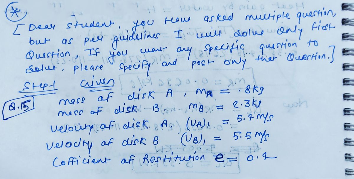 Mechanical Engineering homework question answer, step 1, image 1