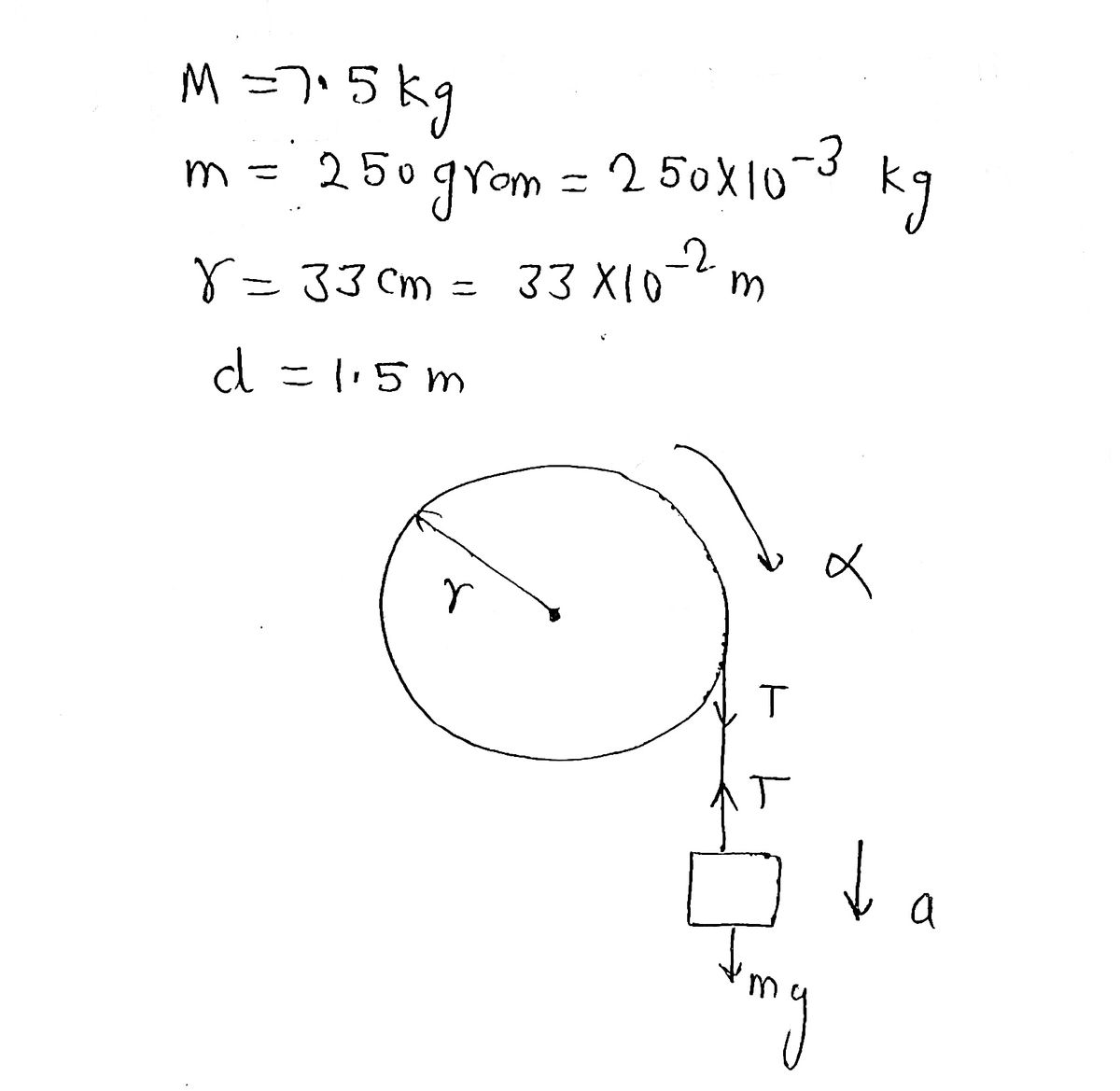 Physics homework question answer, step 1, image 1