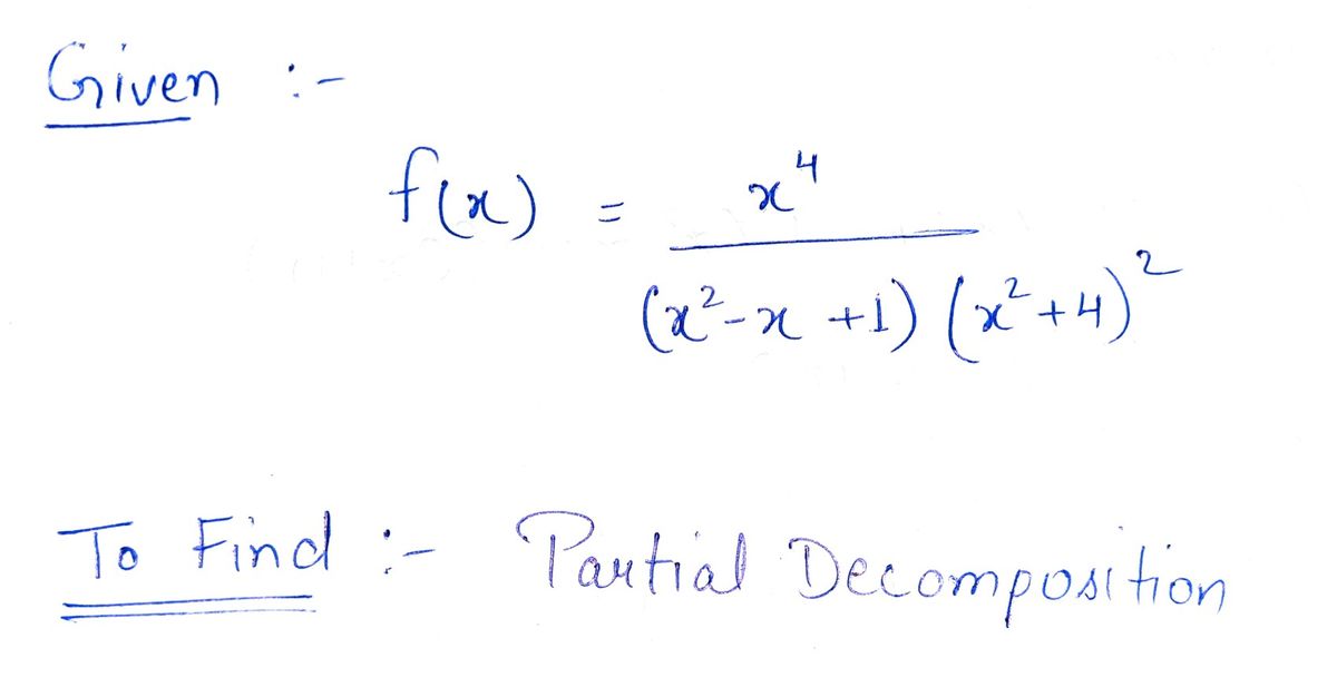 Advanced Math homework question answer, step 1, image 1