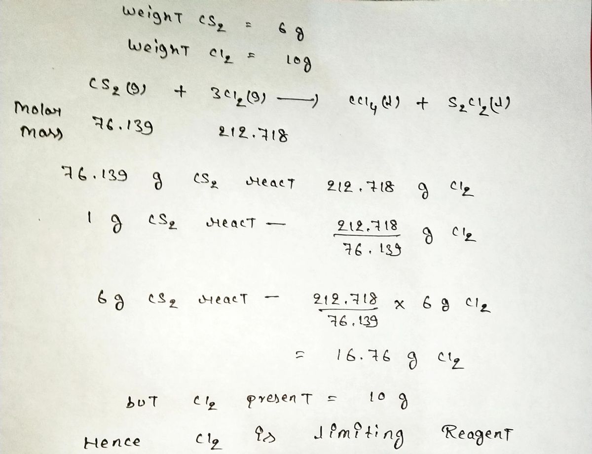 Chemistry homework question answer, step 1, image 1