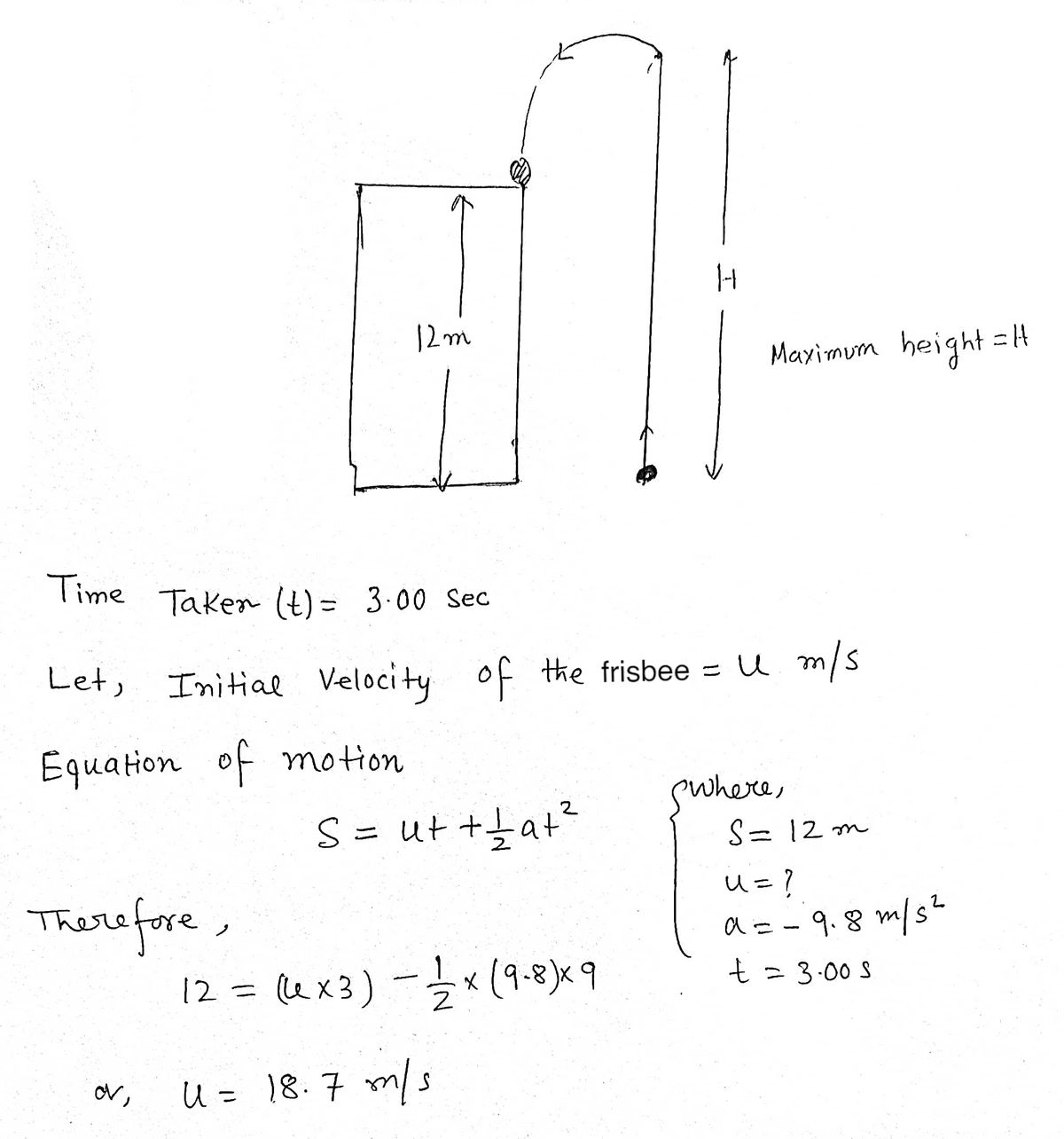 Physics homework question answer, step 1, image 1