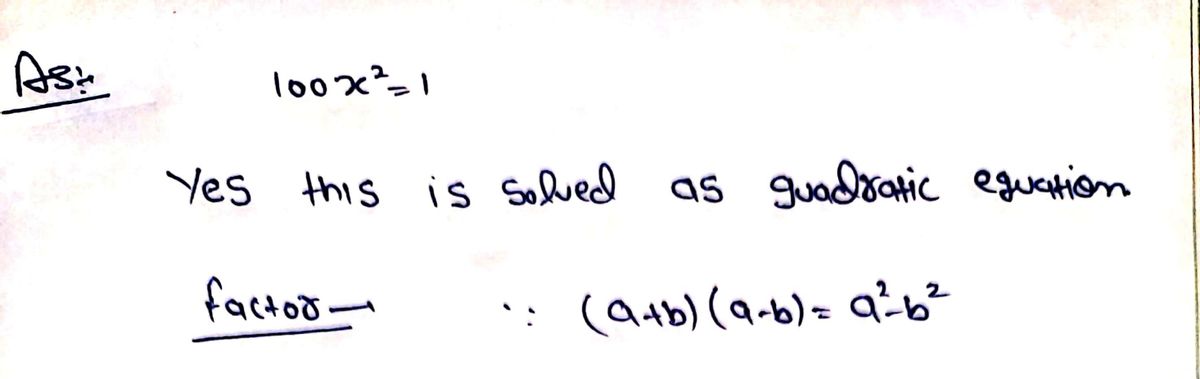 Algebra homework question answer, step 1, image 1