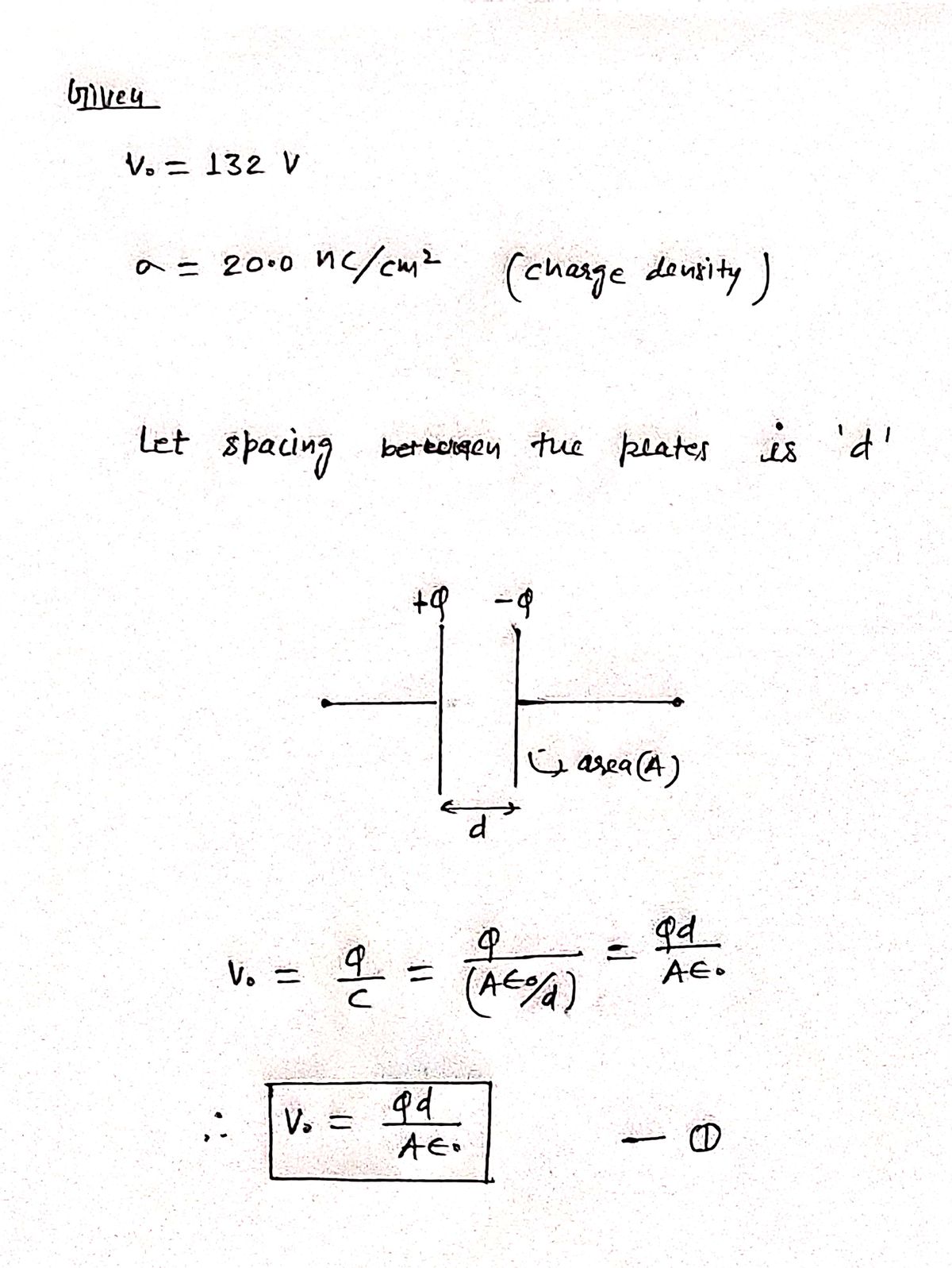 Physics homework question answer, step 1, image 1