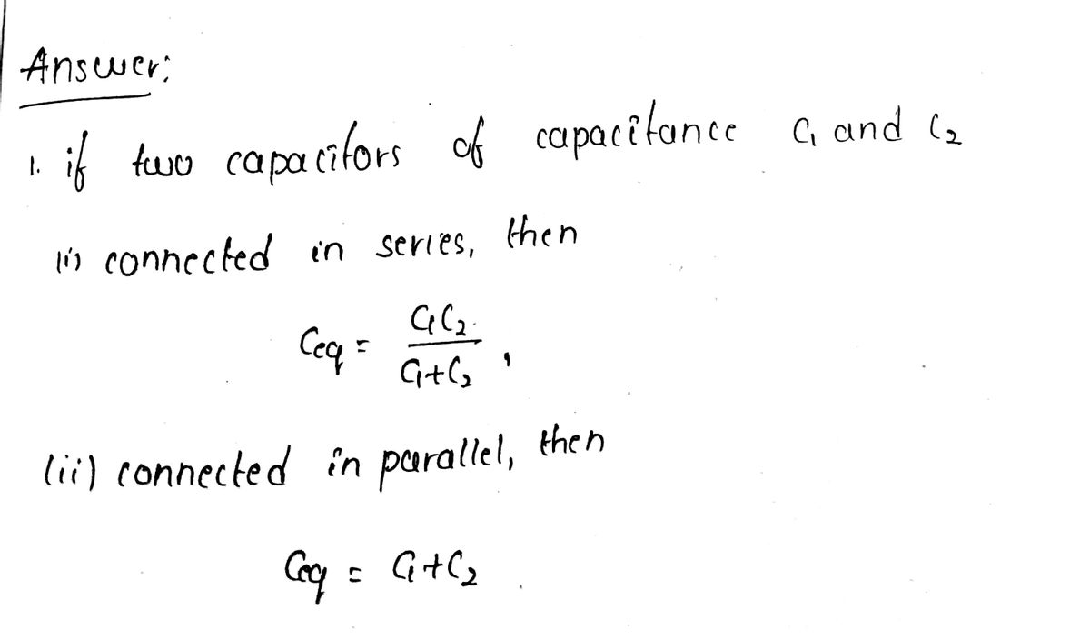 Physics homework question answer, step 1, image 1