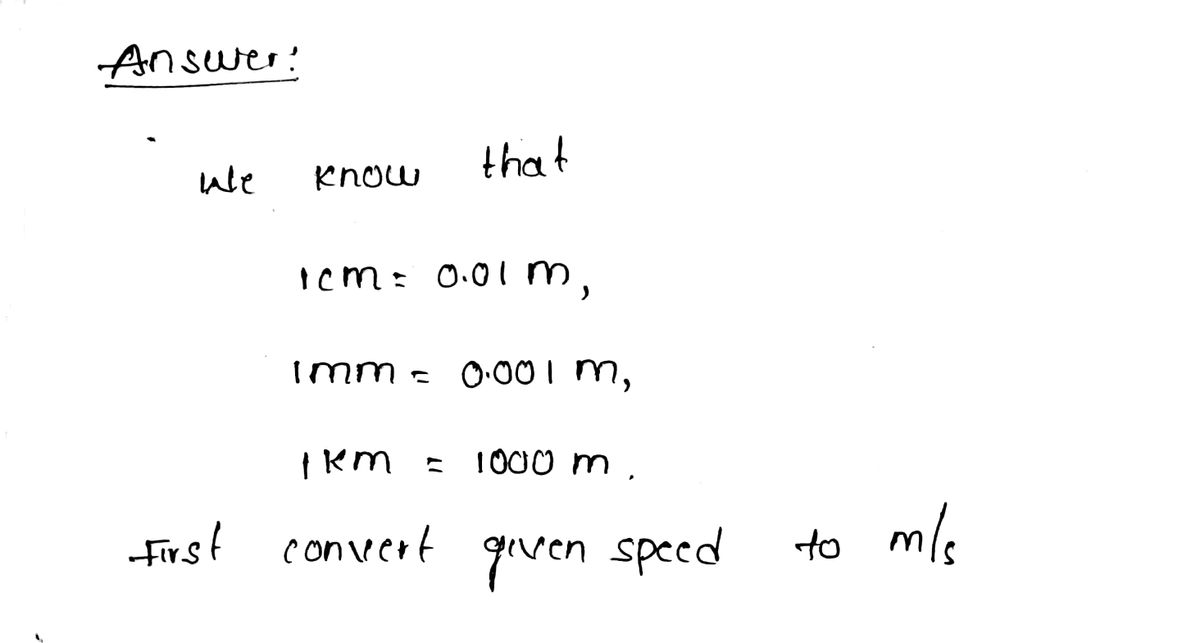 Physics homework question answer, step 1, image 1