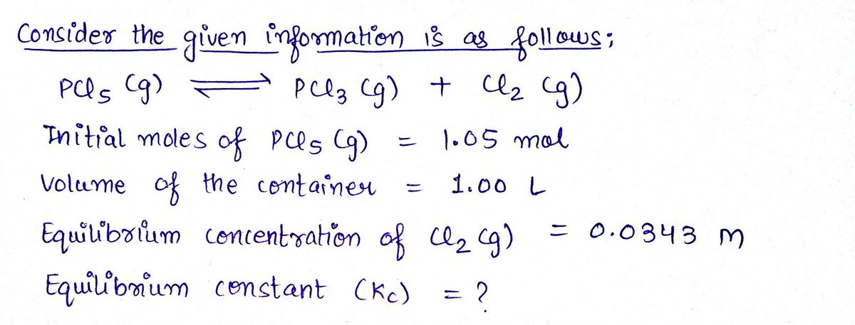 Chemistry homework question answer, step 1, image 1