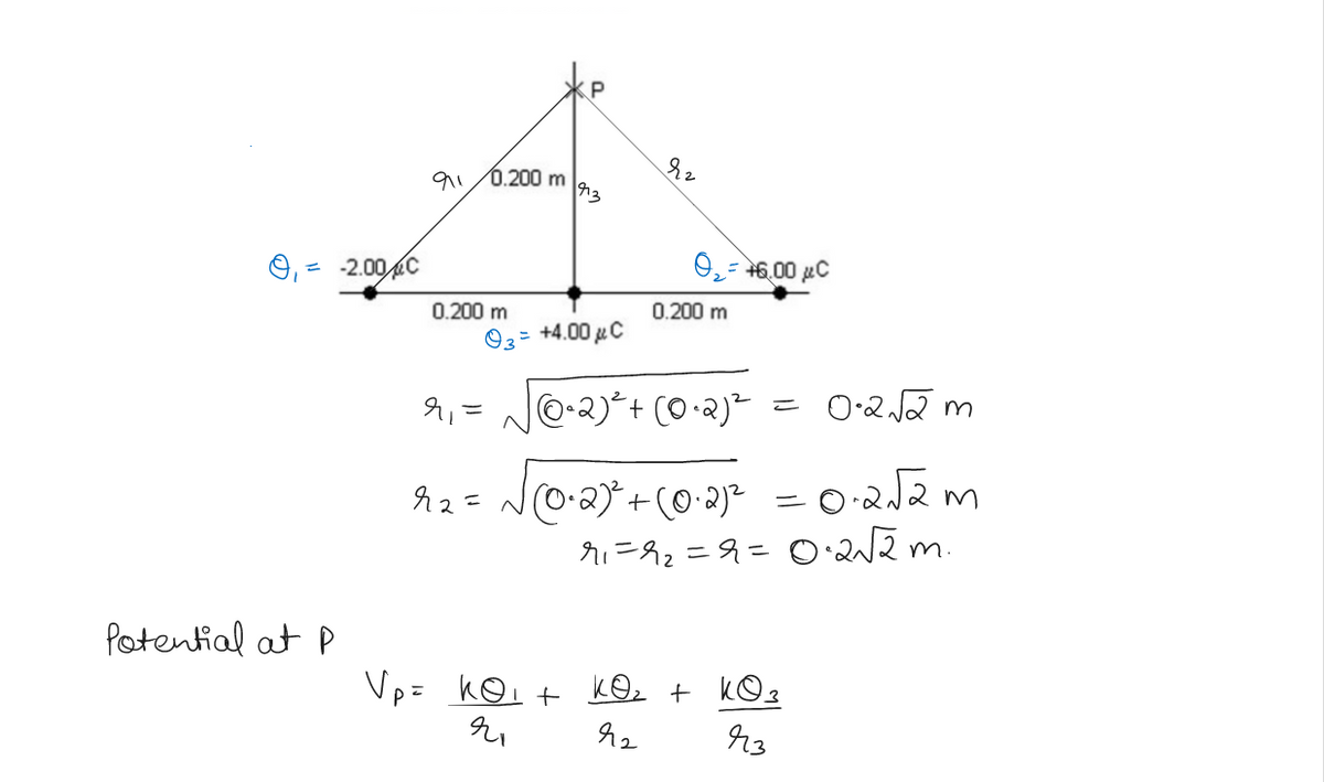 Physics homework question answer, step 1, image 1