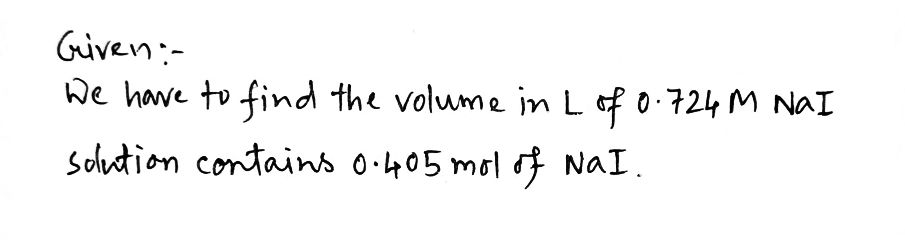 Chemistry homework question answer, step 1, image 1