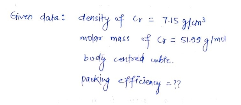 Chemistry homework question answer, step 1, image 1