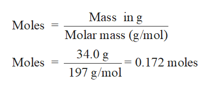 Answered: How many moles of gold are there in… | bartleby